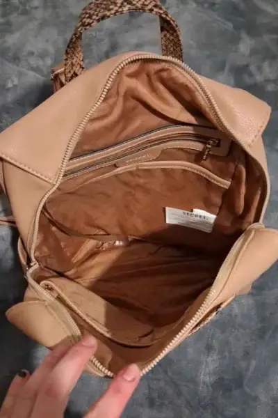 Mochila Secret marrón - miniatura 3