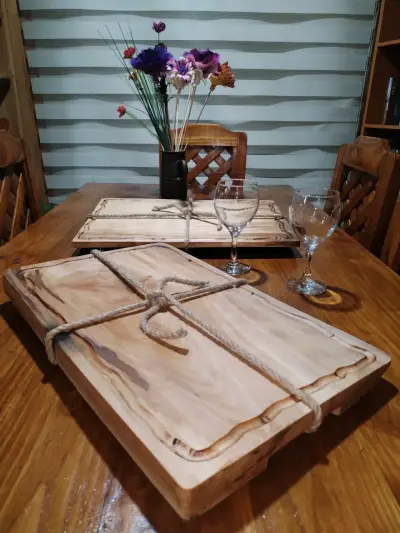 Tablas de roble para picar - miniatura 1