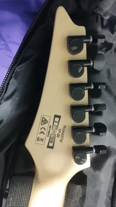 Guitarra Eléctrica Ibanez RGA42FM Azul con Estuche - miniatura 4
