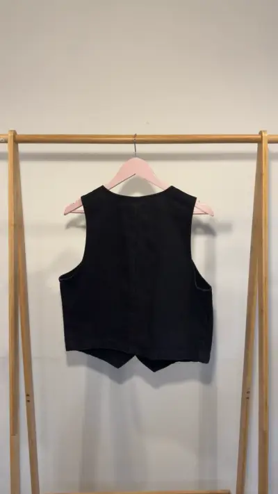 Vest Alaniz denim negro - miniatura 1