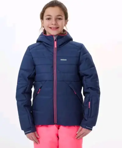 Chaqueta de esquí para niña Wedze azul - miniatura 1