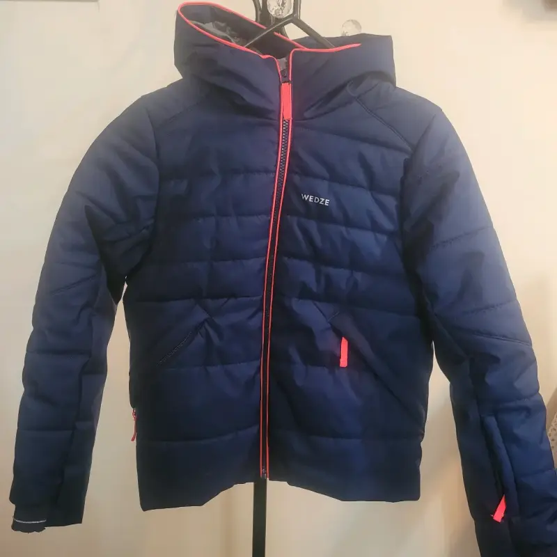 Chaqueta de esquí para niña Wedze azul - 2