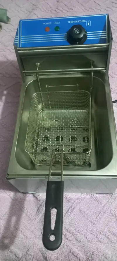 Freidora eléctrica de acero inoxidable - miniatura 4