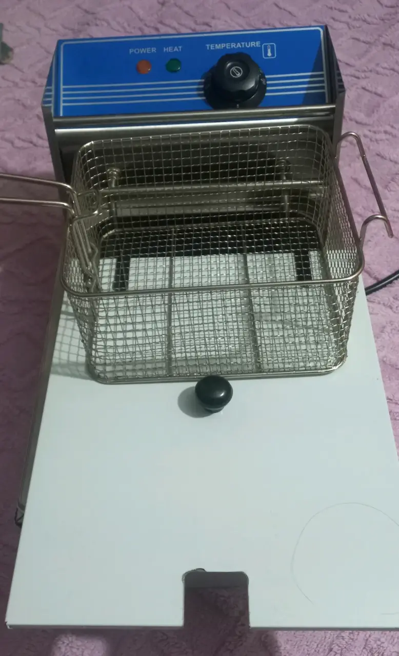 Freidora eléctrica de acero inoxidable - 5