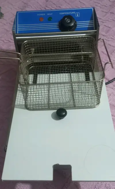 Freidora eléctrica de acero inoxidable - miniatura 5