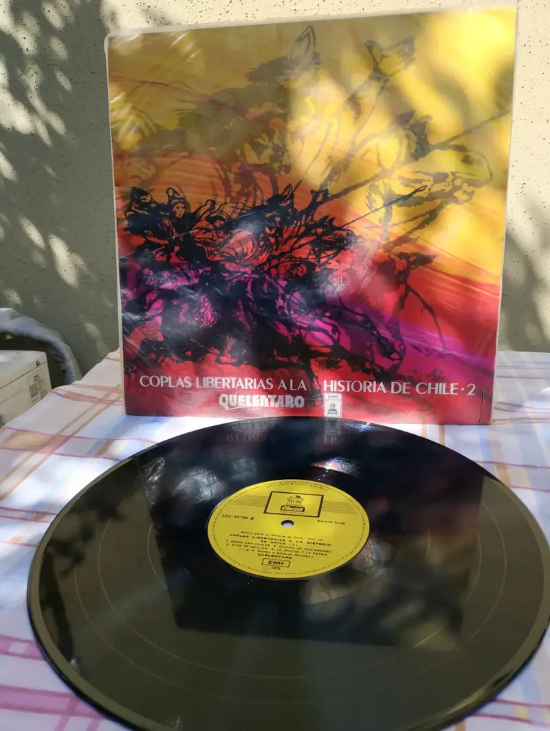 Vinilo grupo chileno "QUELENTARO". (1972). - 1