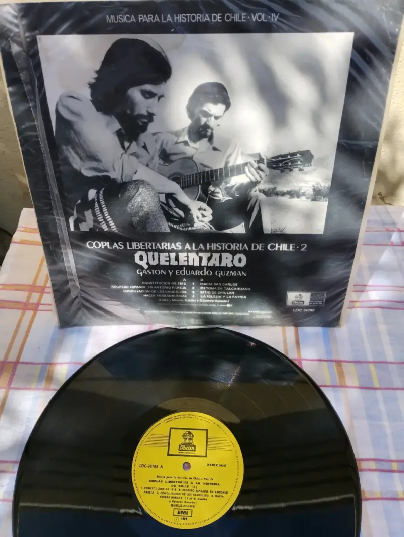 Vinilo grupo chileno "QUELENTARO". (1972). - 4