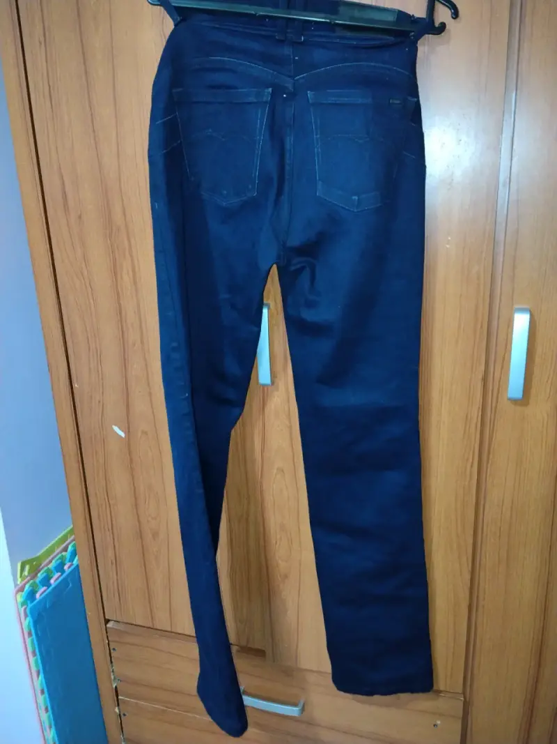 Jeans Wados slim tiro alto color índigo - 3