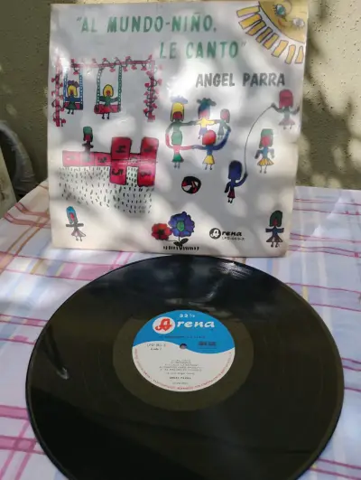 Vinilo 'Al Mundo-Niño Le Canto.Ángel Parra. (1968) - miniatura 1