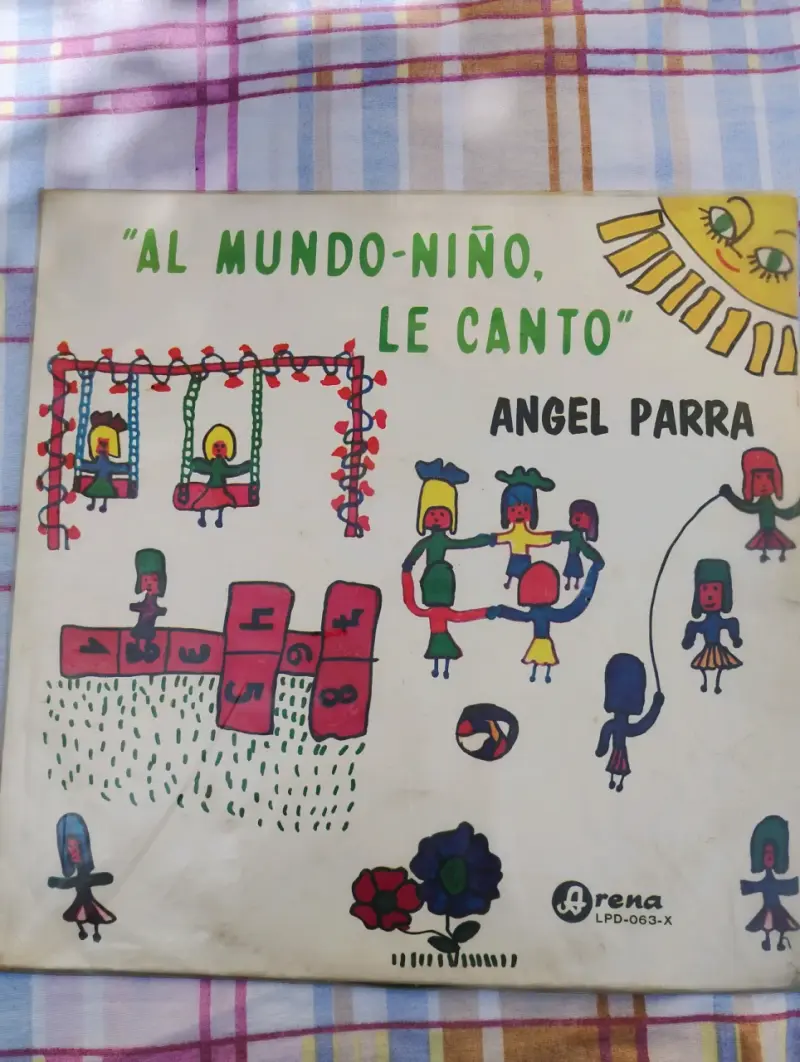 Vinilo 'Al Mundo-Niño Le Canto.Ángel Parra. (1968) - 4