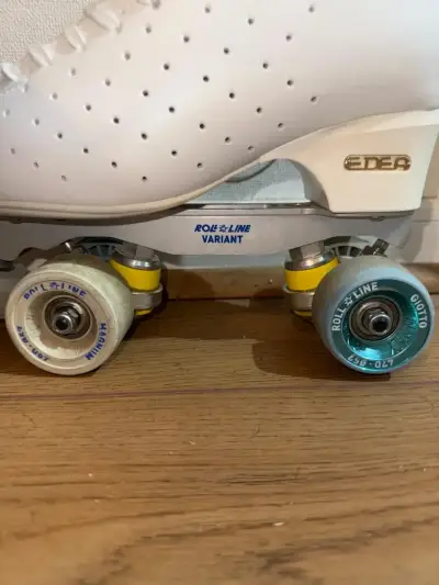 Patines de Cuatro Ruedas Blancos Edea Rondo - miniatura 4