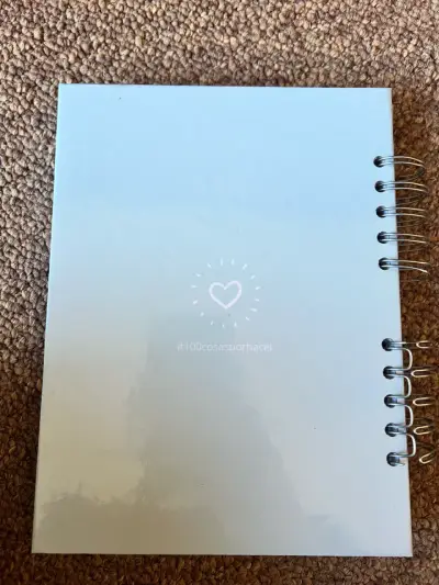 Cuaderno de citas '100 Citas Juntos' en espiral - miniatura 2