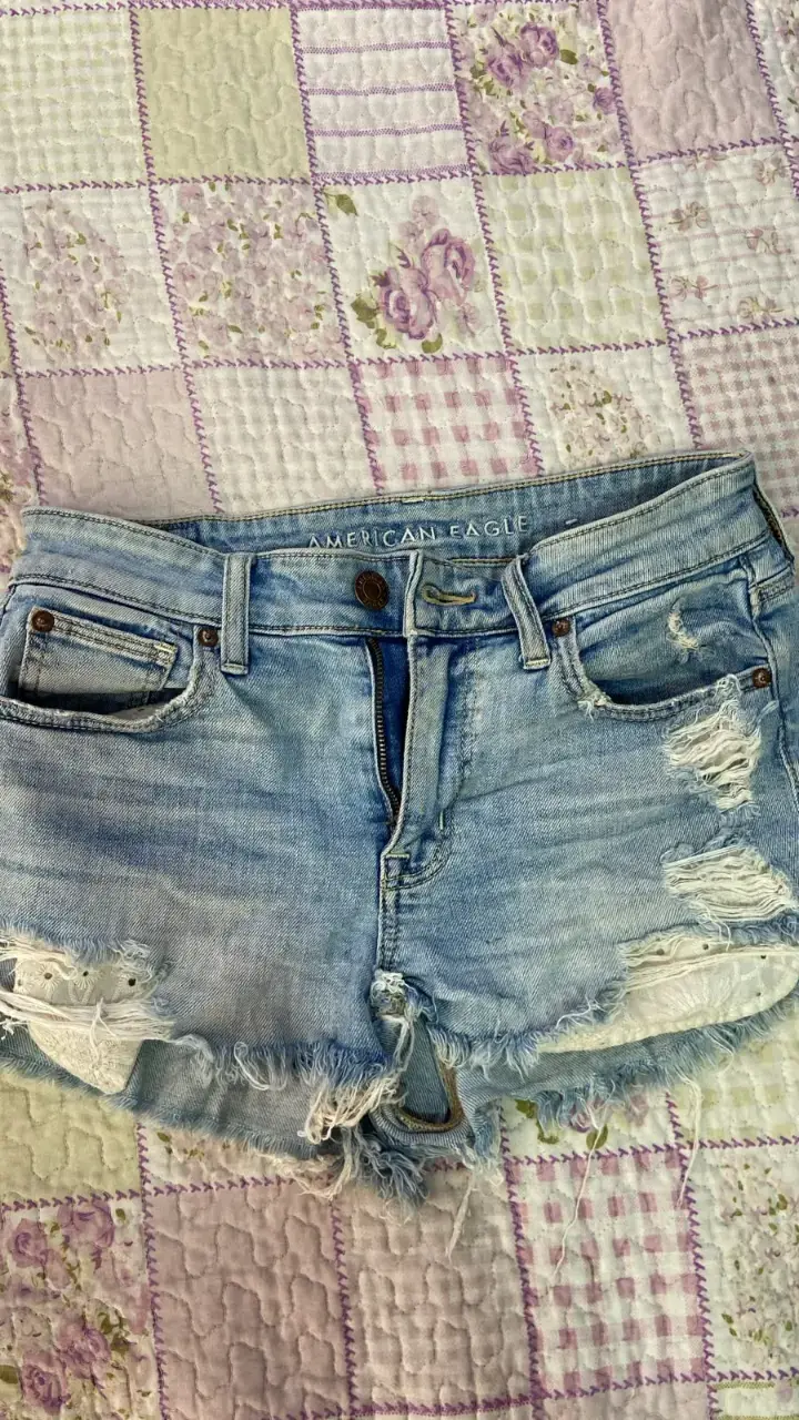 Jeans rasgados American Eagle para mujer - 2