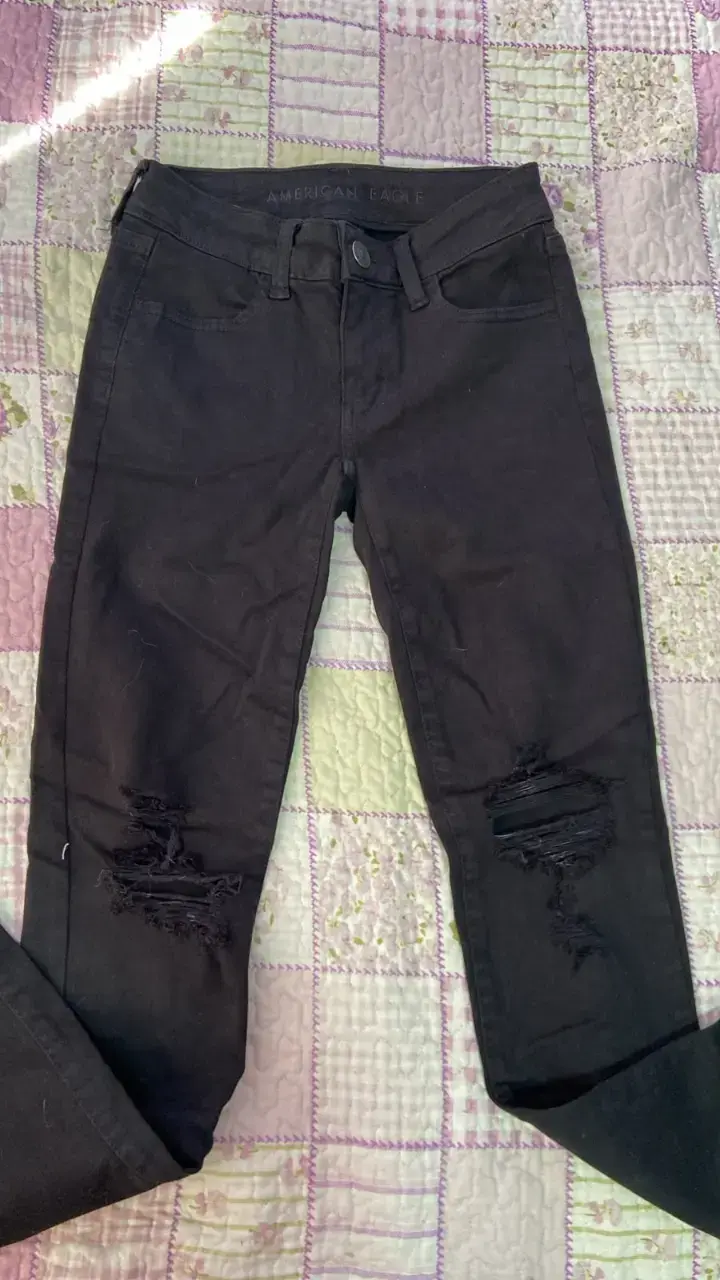 Jeans rasgados American Eagle para mujer - 6