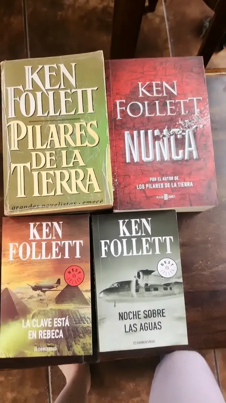 Colección de libros Ken Follett en español
