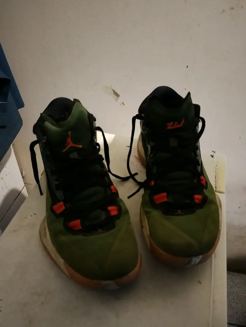 Zapatillas jordan deportivas verdes para hombre