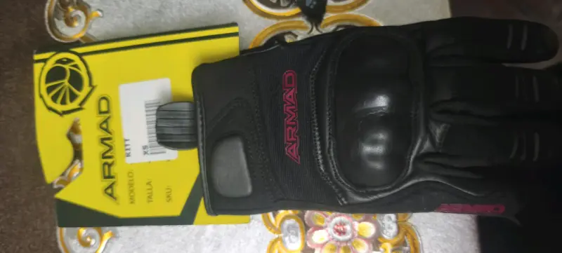 Guantes de moto Armad modelo Kitty negros - 1