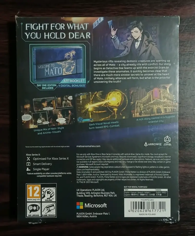 Juego Mato Anomalies Day One Edition Xbox Europeo - 3