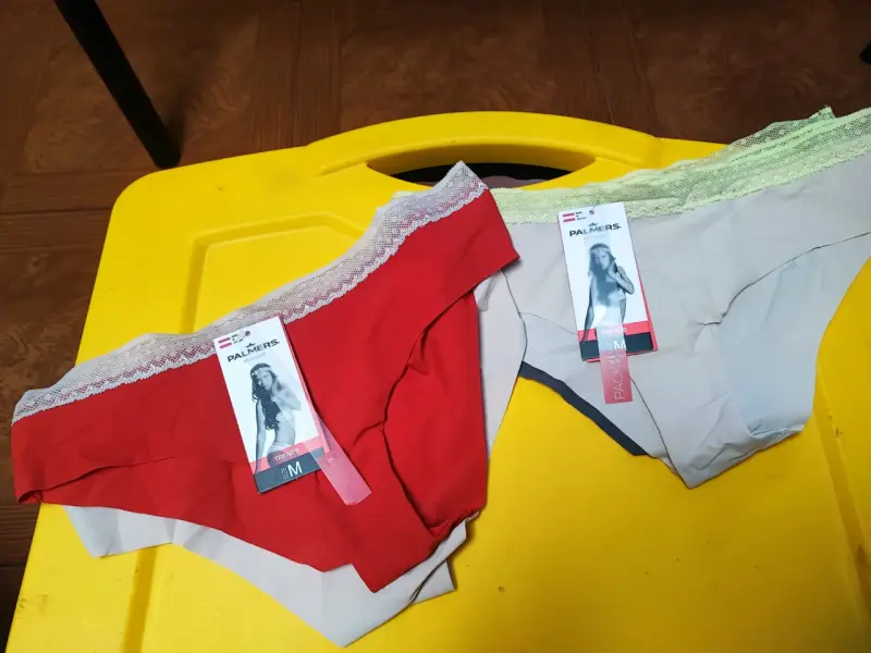Pack de calzones Palmers con encaje talla M