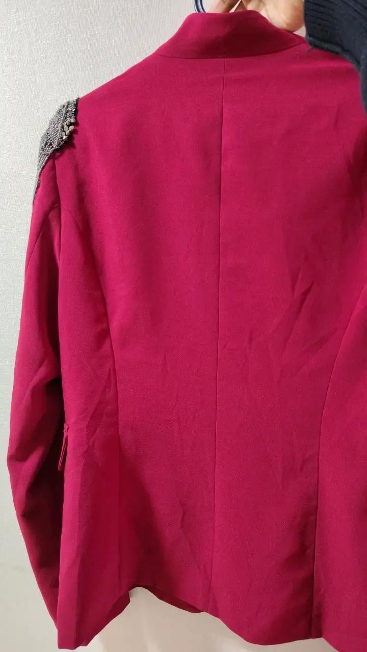 Chaqueta roja con adornos Zac & Zoe talla L - 4