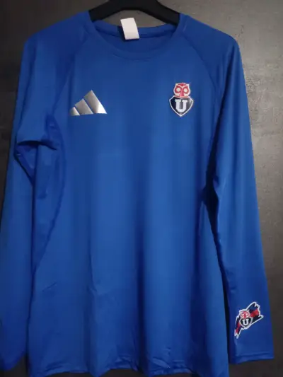 Polera deportiva azul Universidad de Chile - miniatura 1