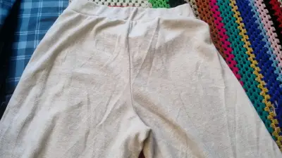Pantalones Simply Vera Vera Wang Beige Talla M - miniatura 1