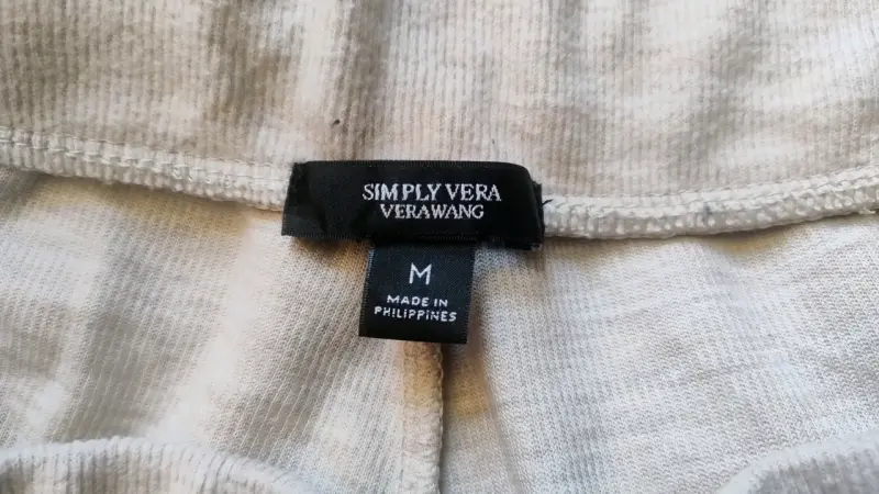 Pantalones Simply Vera Vera Wang Beige Talla M - 2