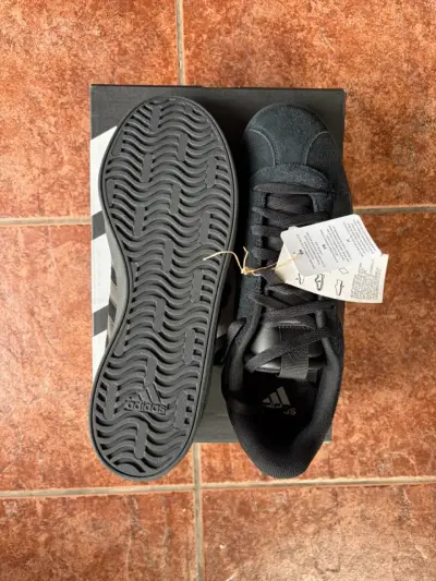 Zapatillas deportivas negras Adidas VL Court 3.0 - miniatura 3