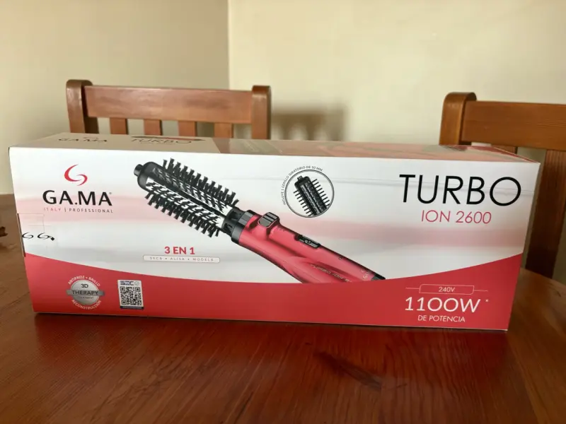 Cepillo Secador Gama Turbo Ion 2600 3 en 1 - 1