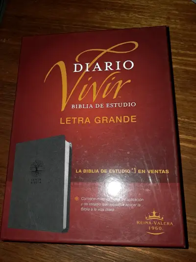 Biblia de Estudio Diario Vivir Letra Grande - miniatura 4