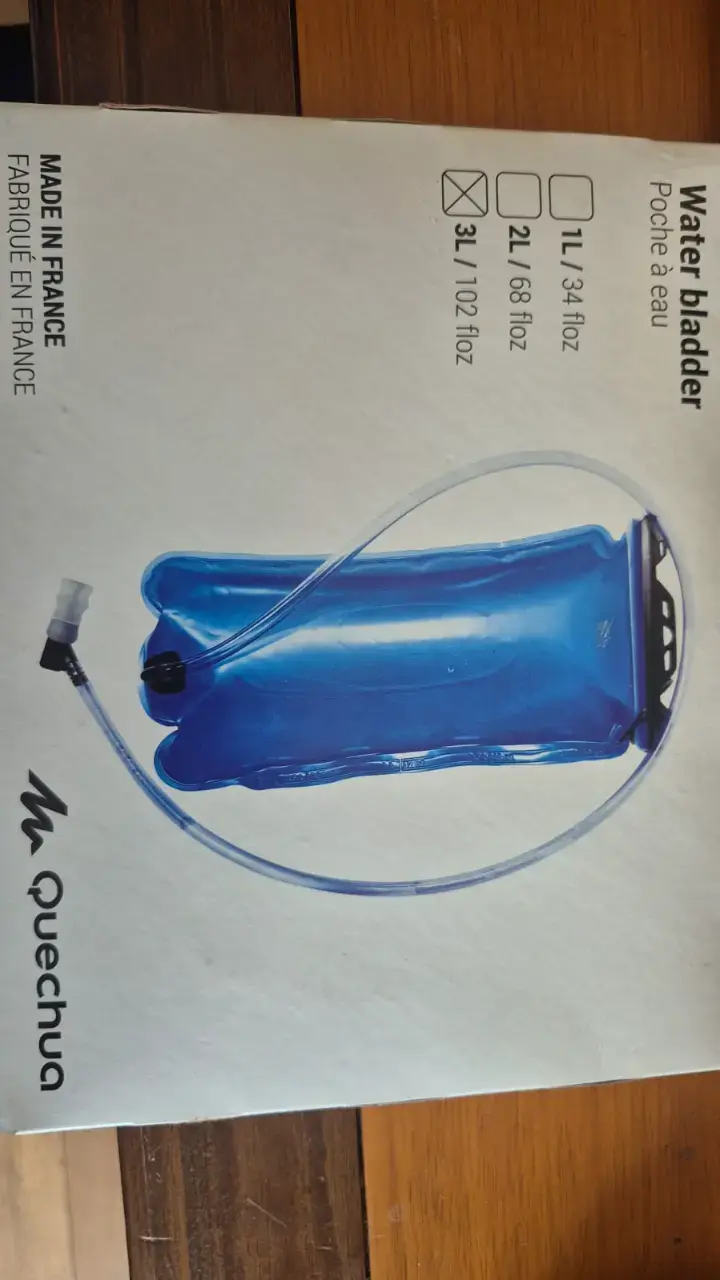 Bolsa de Hidratación Azul para Senderismo - 2