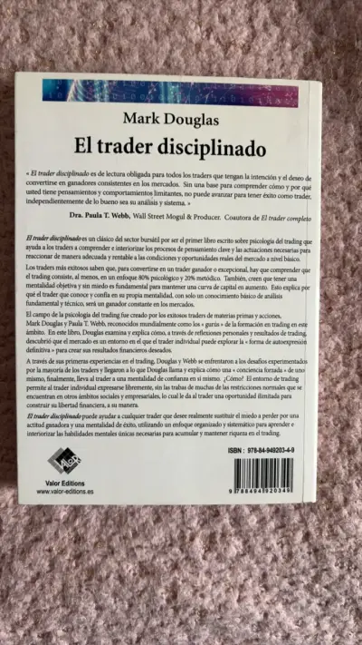 Libro El Trader Disciplinado de Mark Douglas - miniatura 2