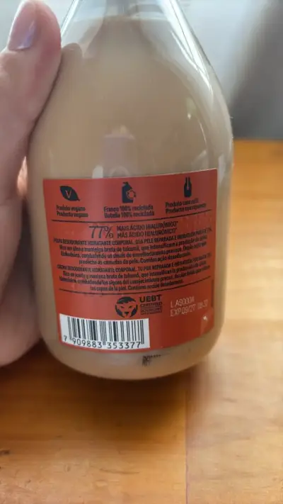 Crema Corporal Natura Ekos Tukuma 400ml - miniatura 2