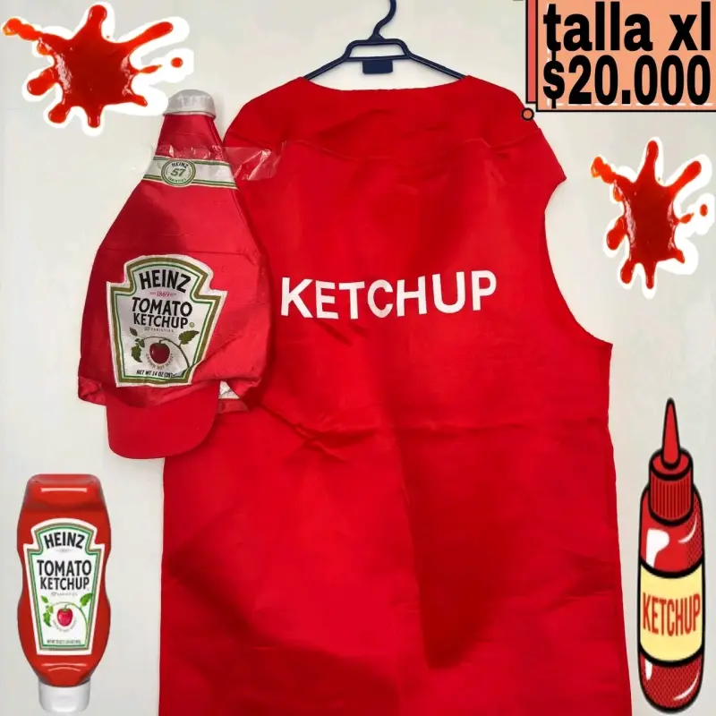 Disfraz de Hot Dog para Adulto Talla L - 2