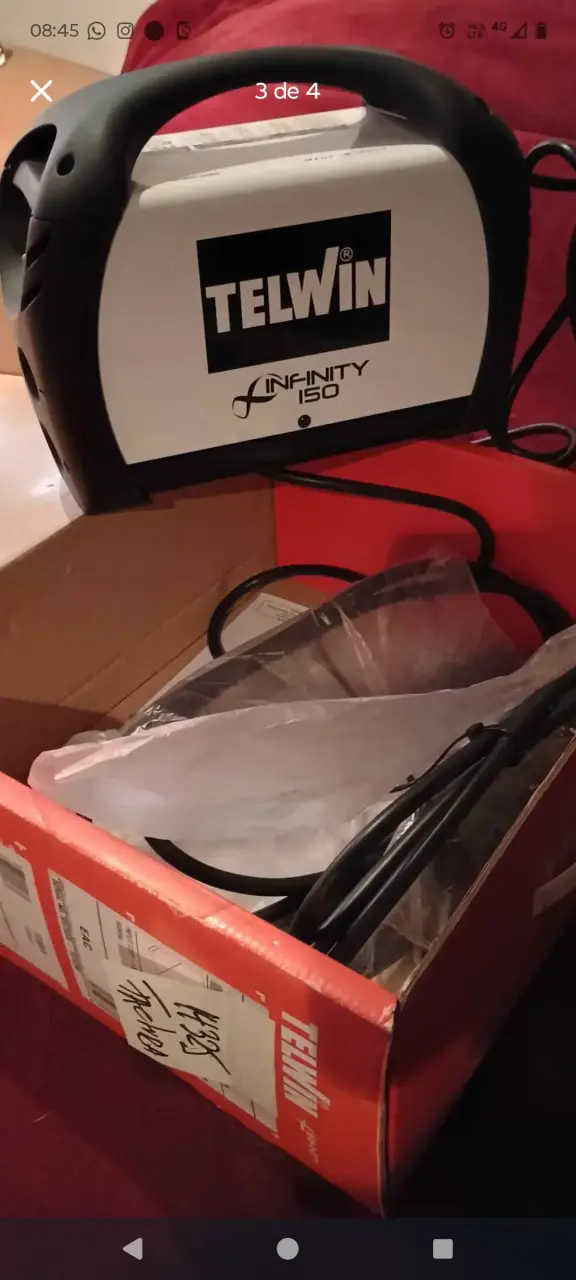 Soldadora Inverter Telwin Infinity 150 - 2