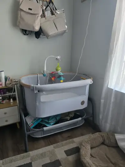 Cuna colecho Maxi-Cosi Lora gris - miniatura 2