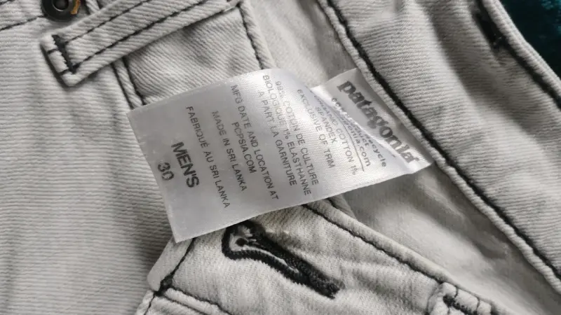 Jeans Patagonia hombre algodón - 3