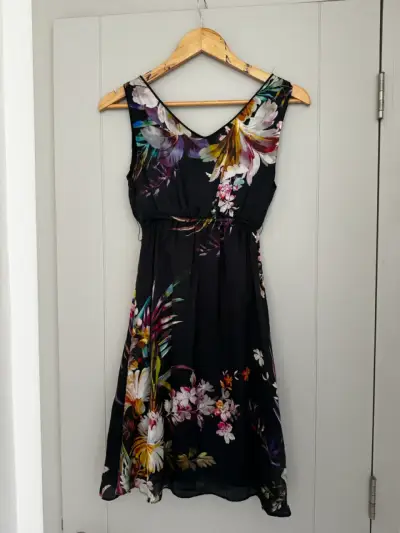 Vestido de seda Marittimo - miniatura 2