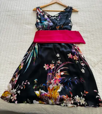 Vestido de seda Marittimo - miniatura 3