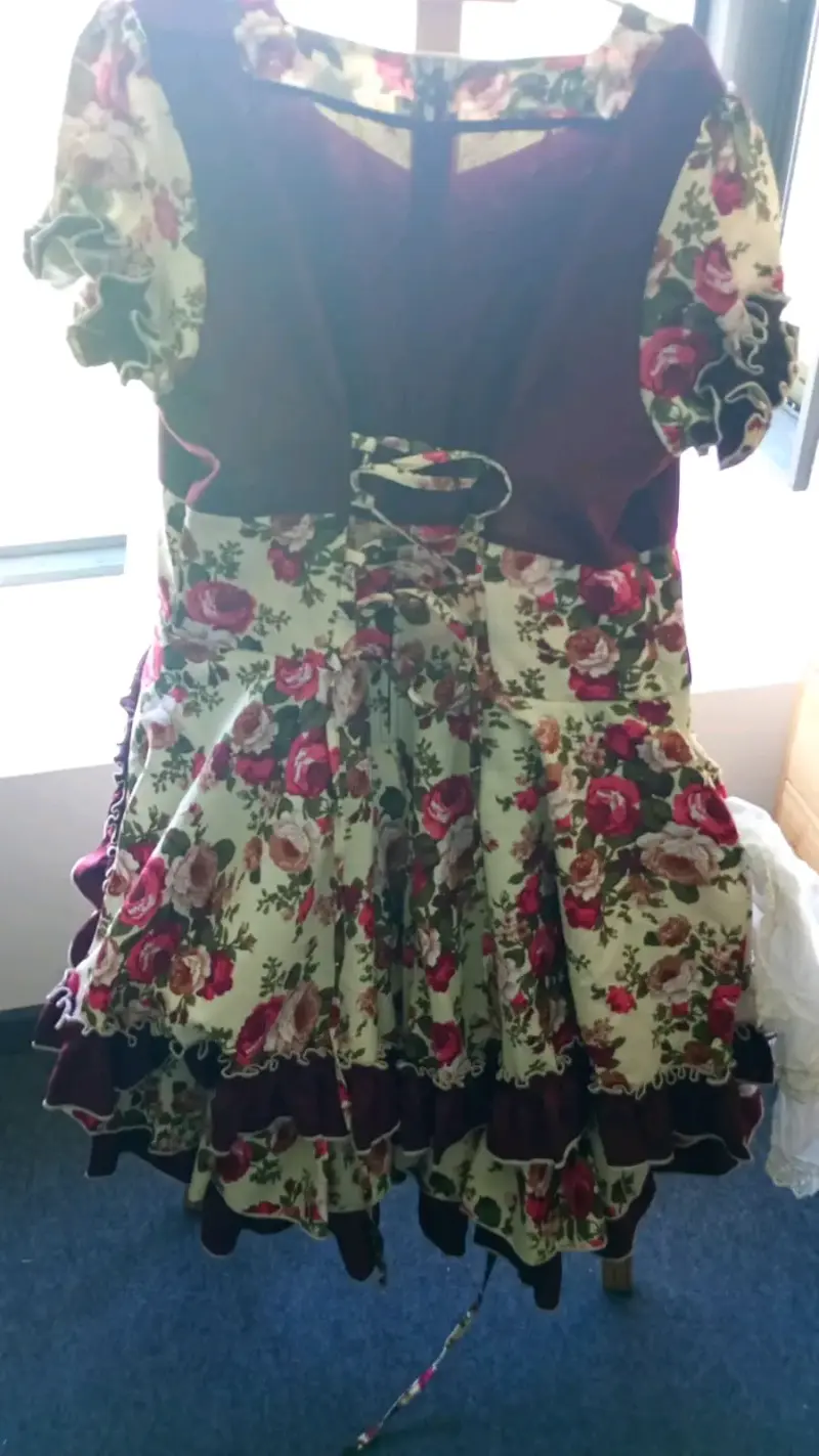 Vestido de cueca 2XL - 3