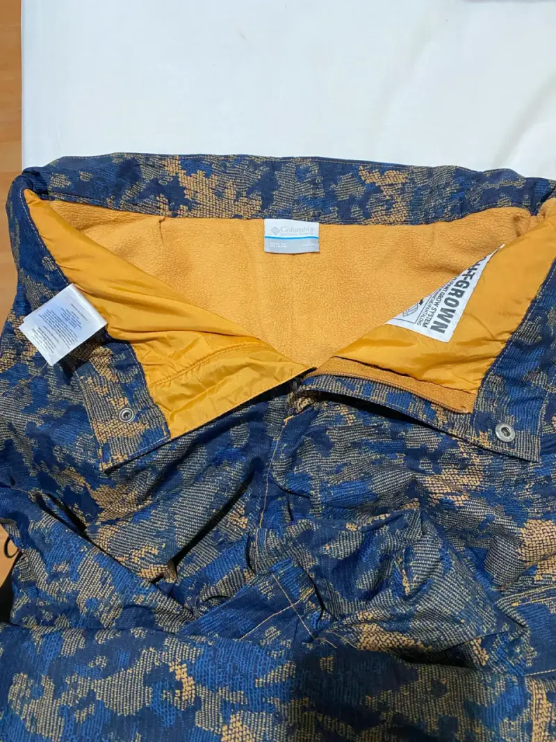 Pantalones de nieve Columbia camuflados azules - 2