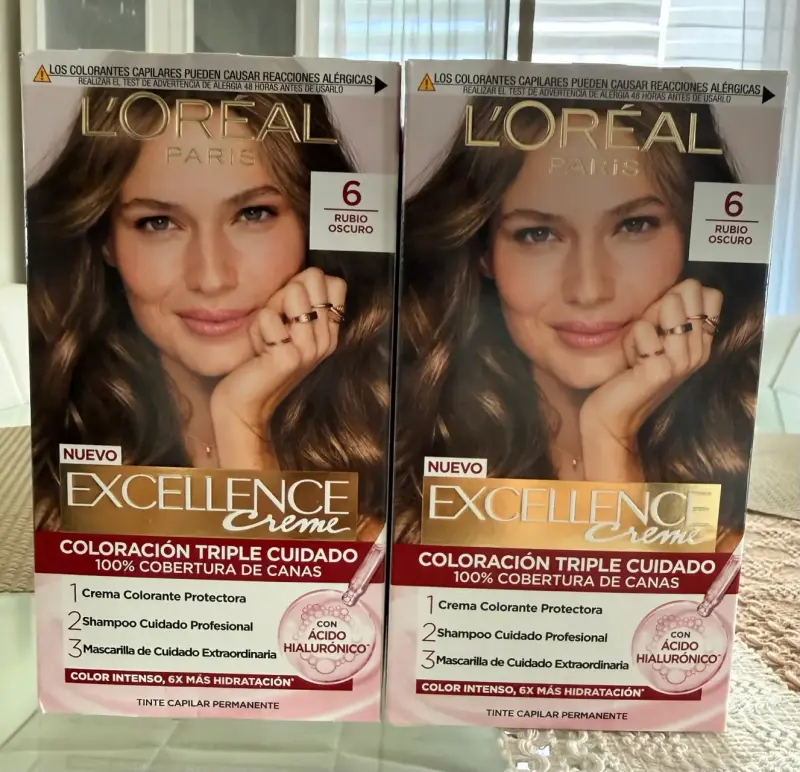 Tinte L'Oréal Excellence Creme Rubio Oscuro - 1