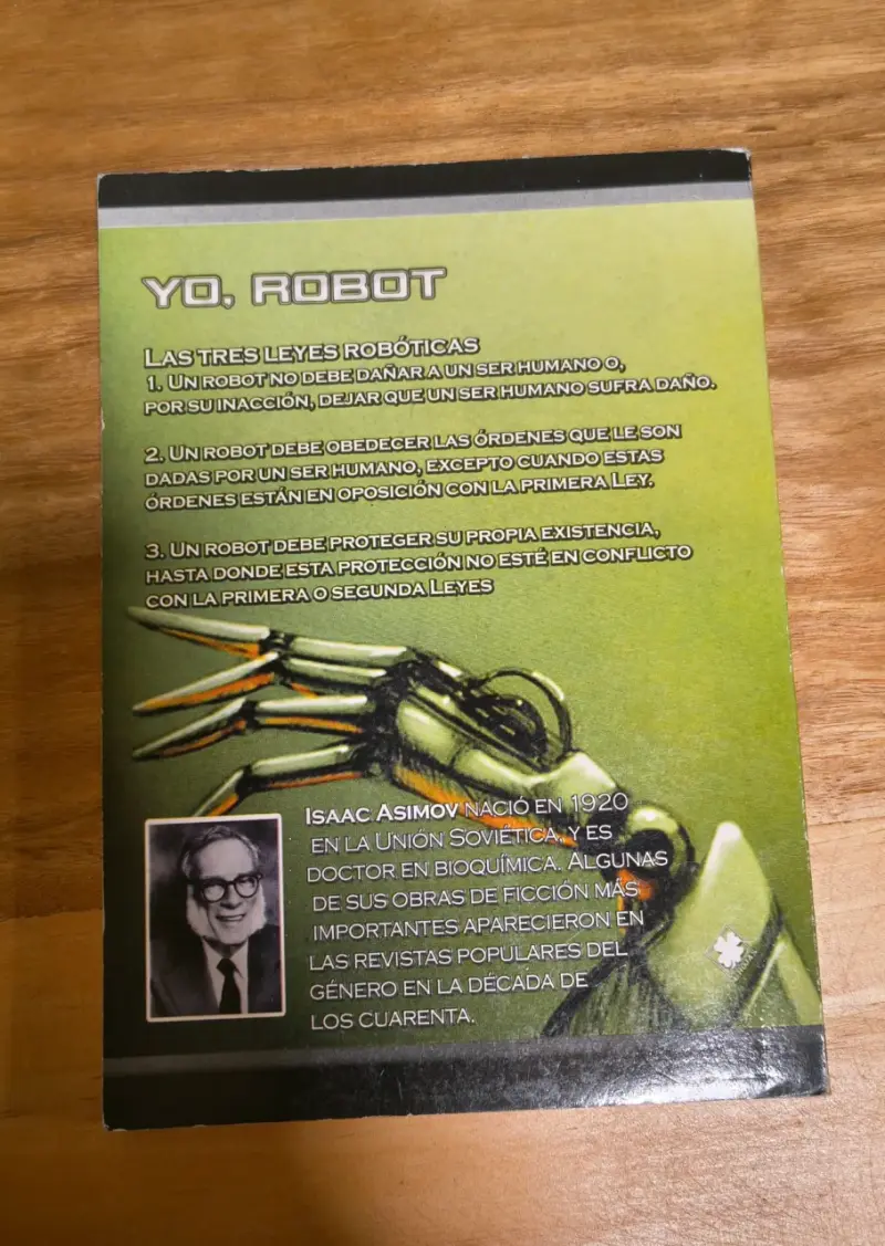 Libro 'Yo, Robot' de Isaac Asimov - 2