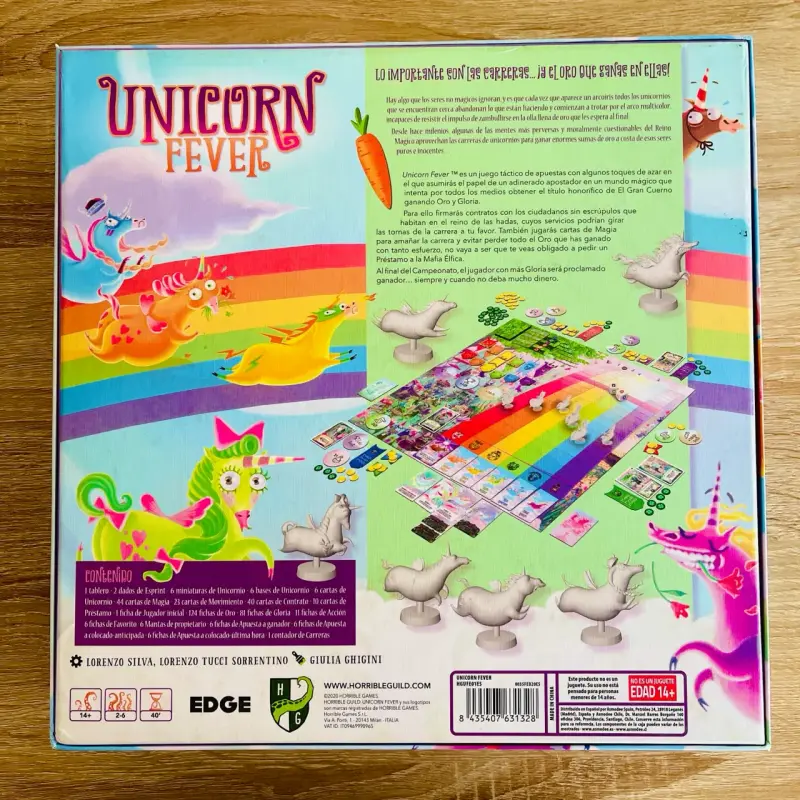 Juego de Mesa Unicorn Fever para Niños - 2