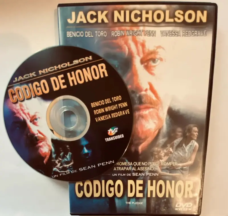 DVD Código de Honor con Jack Nicholson