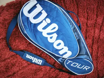 Bolso de Tenis Wilson Tour Azul - miniatura 1