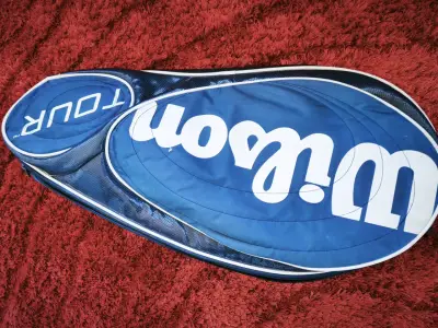 Bolso de Tenis Wilson Tour Azul - miniatura 2