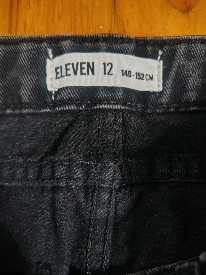 Pantalones cargo negros para niños Eleven - 2