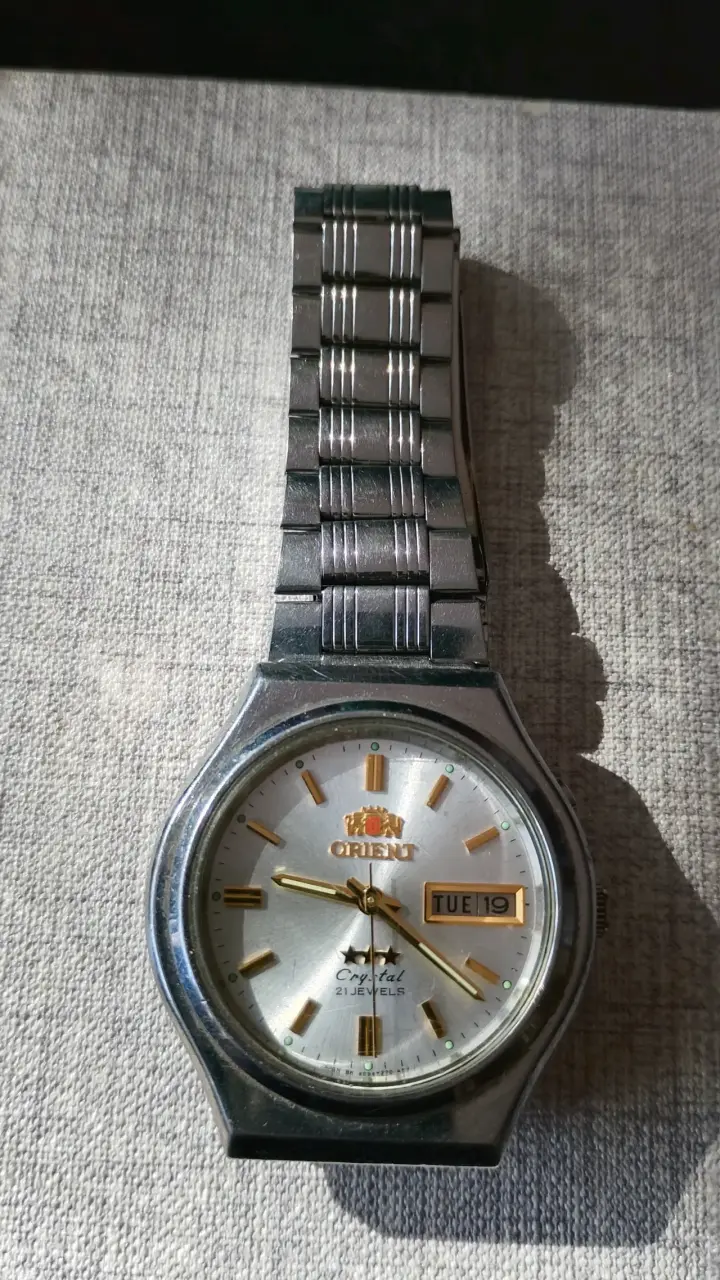 Reloj Orient Crystal 21 Jewels Vintage