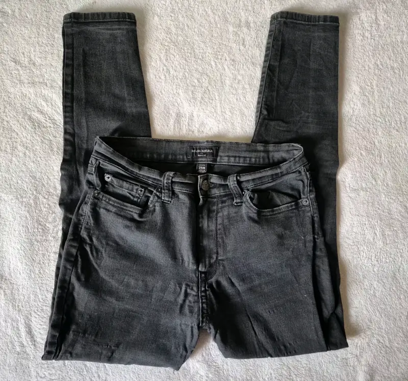 Jeans Skinny Banana Republic Negro - 2
